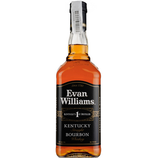 Віскі бурбон Evan Williams Black 43% 0,75 л 18760 фото