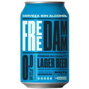 Пиво Estrella free Damm Non-Alcoholic з/б 0,3 л 63 фото