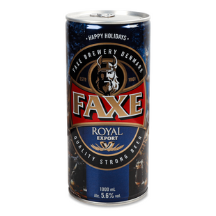 Пиво Faxe Royal з/б 0,5 л 14817 фото